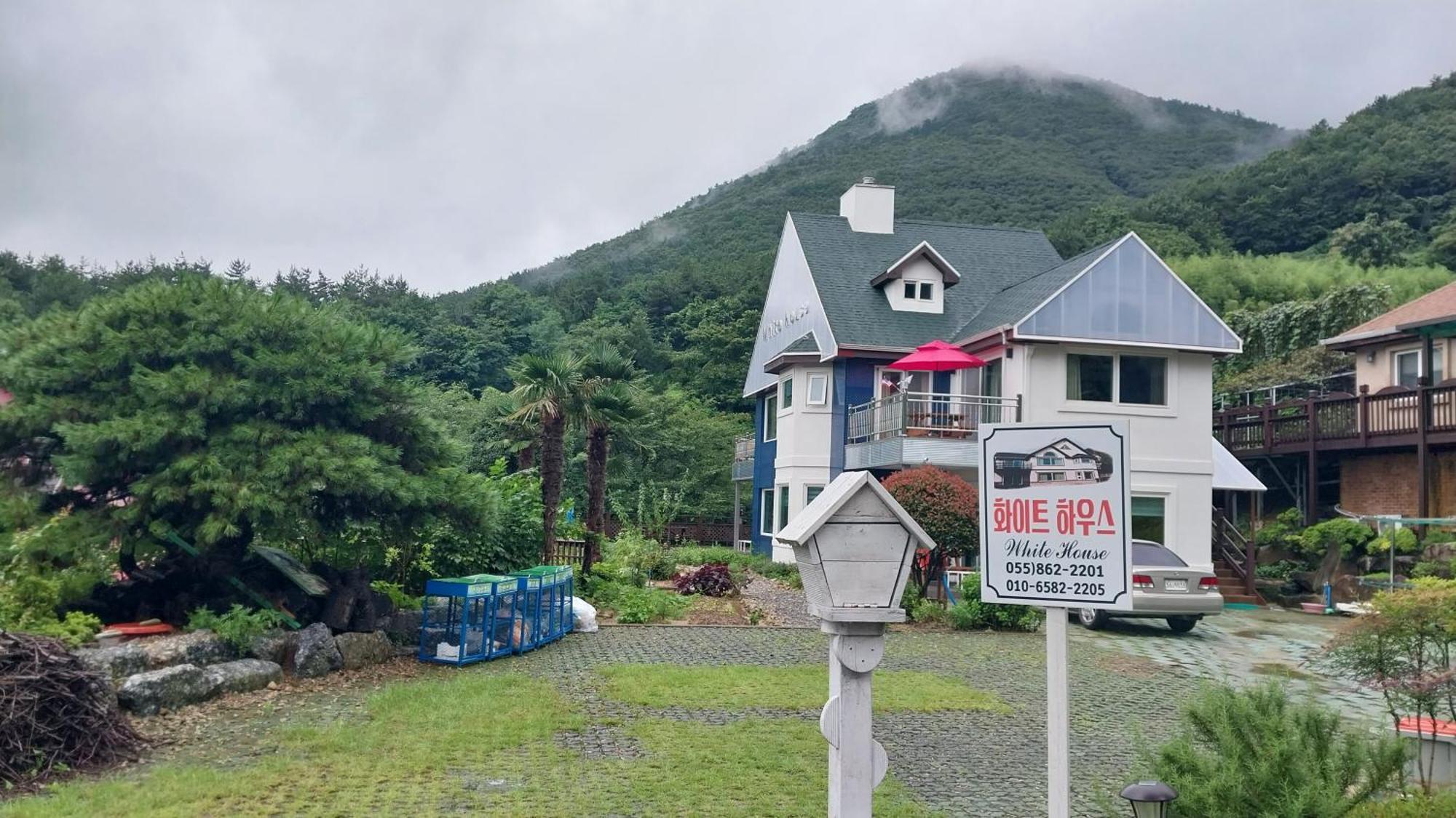 Hotel White House Namhae Exterior foto